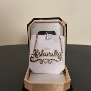 Personligt Halsband, Guld